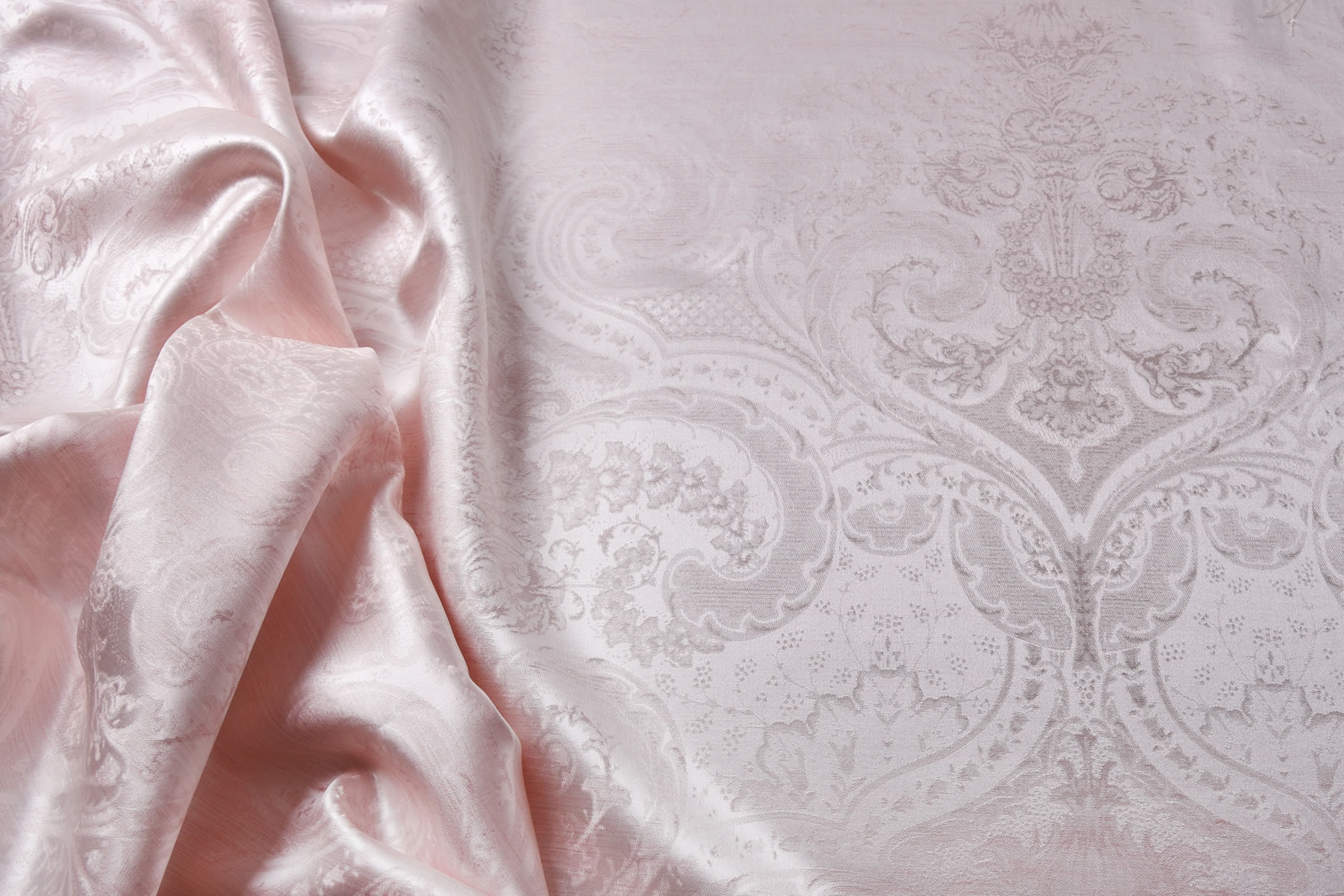 Silk Bed Linen - Ella - Delicate Rose Melange