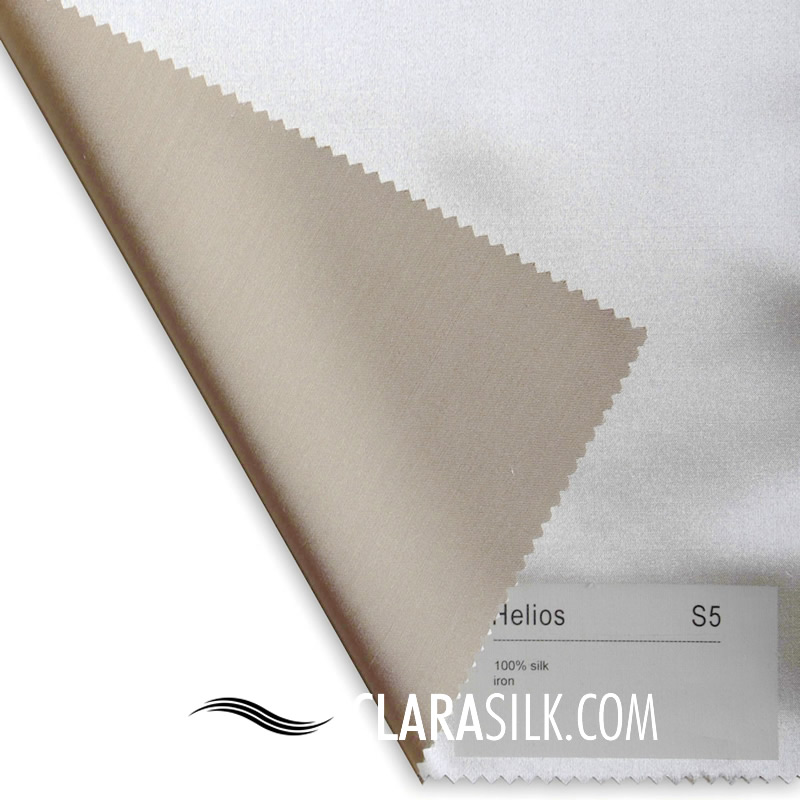 Silk Bed Linen - Helios - Iron Taupe - Matte