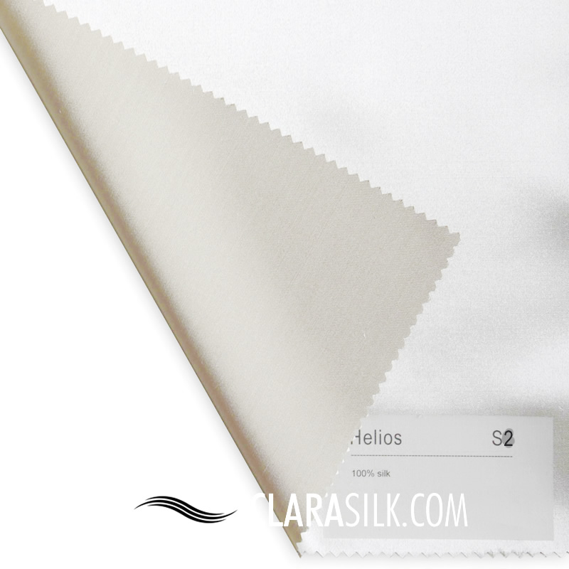 Silk Bed Linen - Helios - Light Ash - Matte