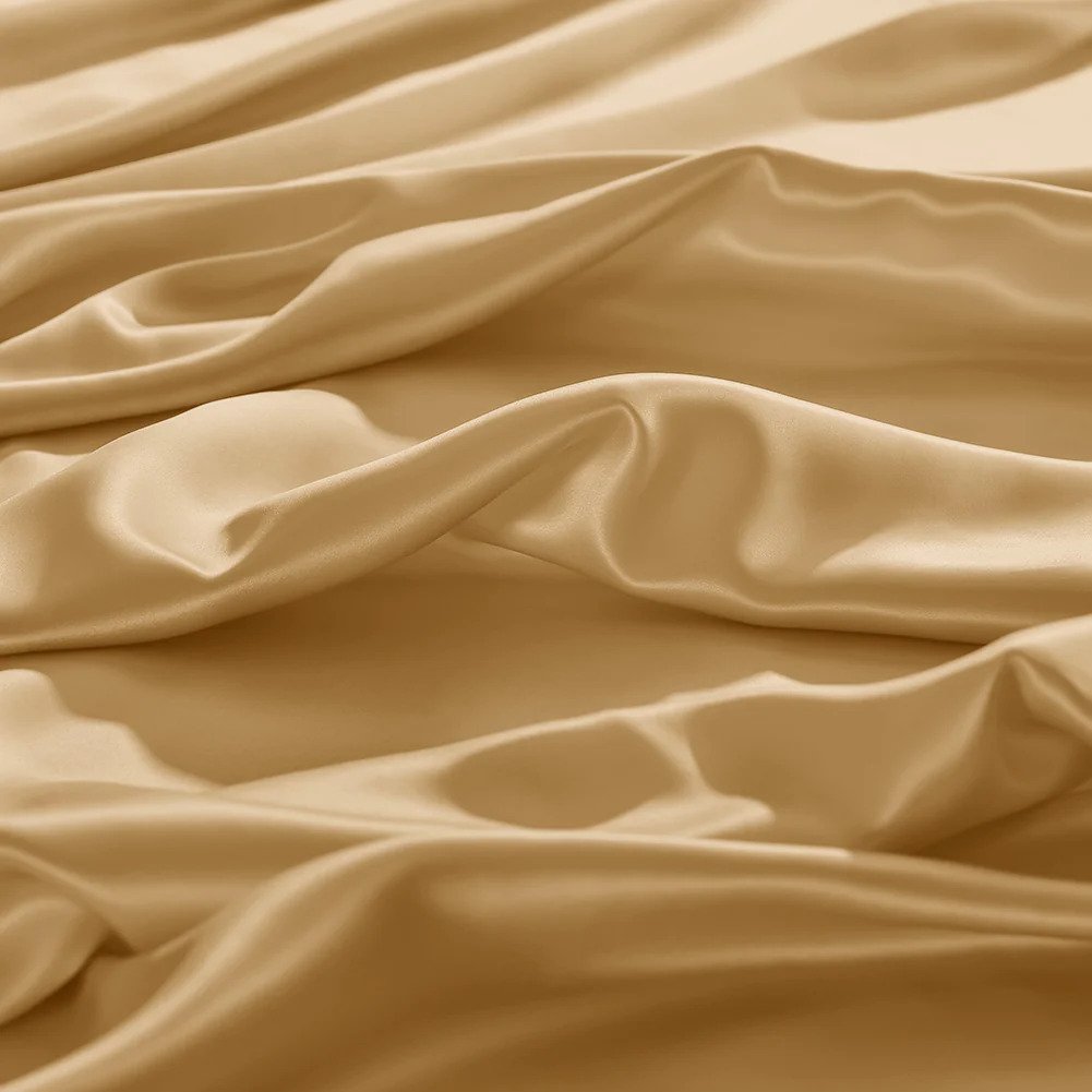 Silk Bed Linen -  Barbados - Metallic Gold